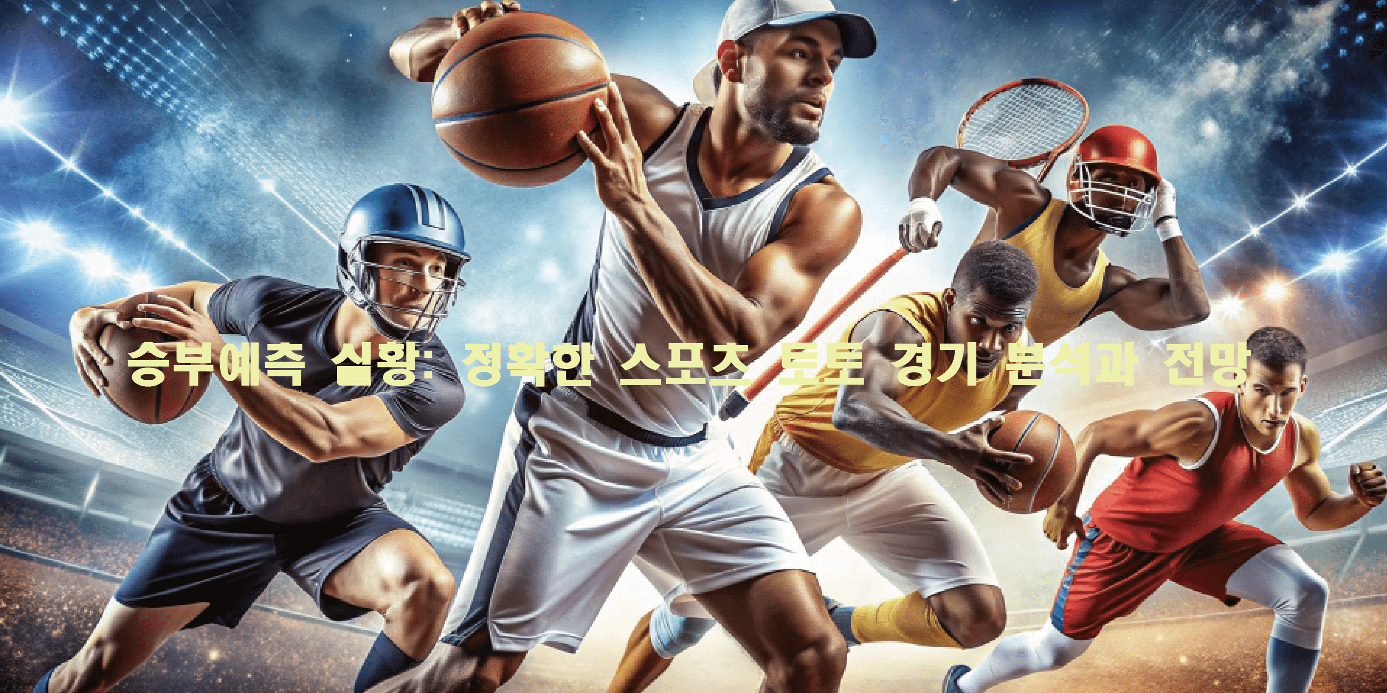 승부예측 실황: 정확한 스포츠 토토 경기 분석과 전망